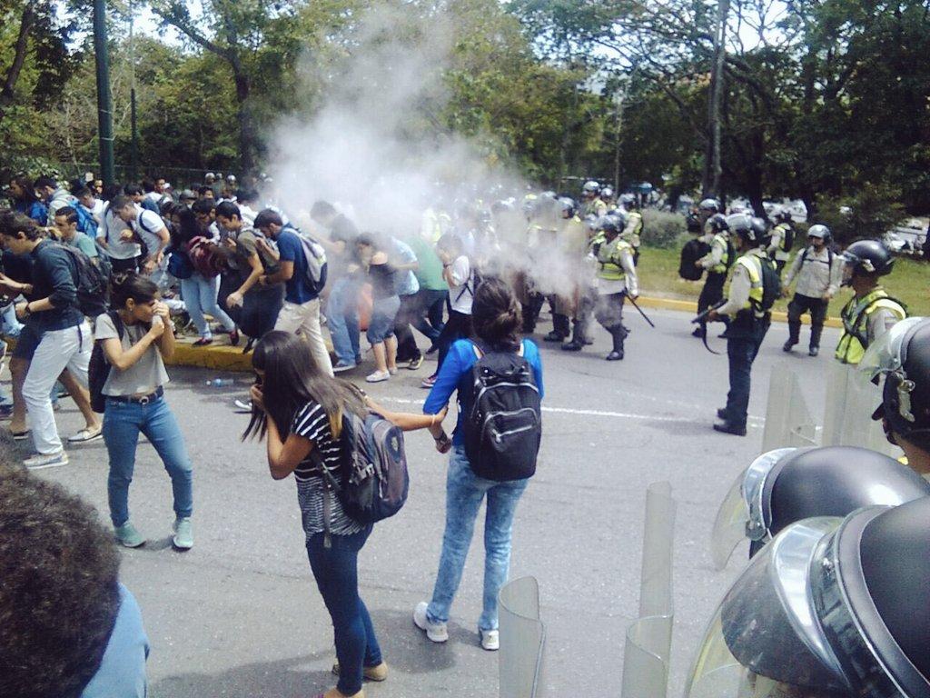 Protesta UCV