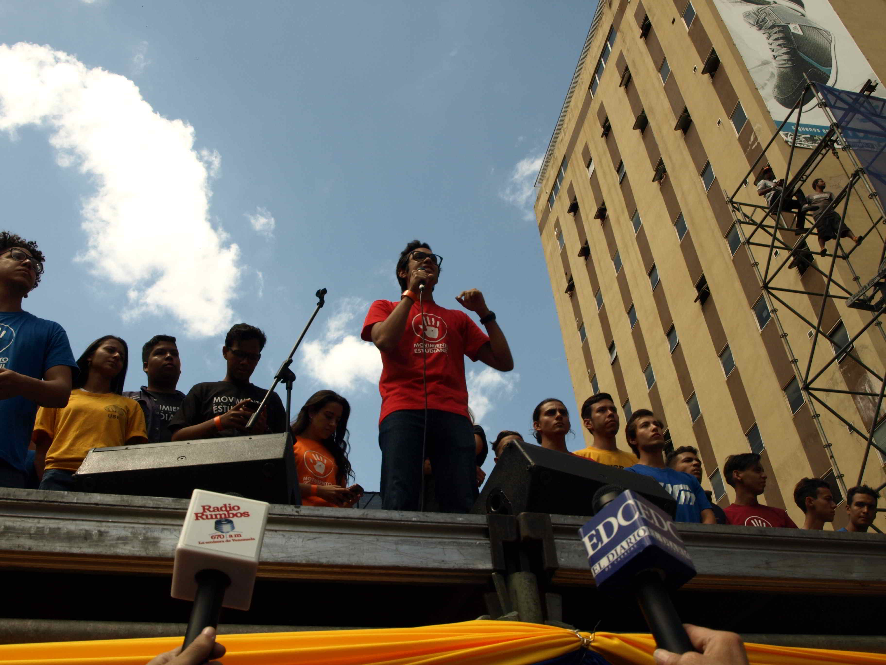 Estudiantes de todas la universidades nacionales tomaron la palabra