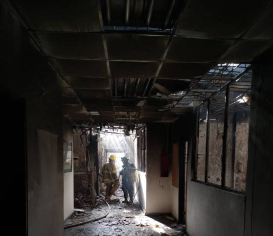 Rectora García Arocha: “Se quemó la sala de lectura de la Escuela de Estudios Políticos de la UCV”