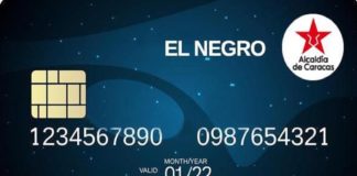 Candidato a la alcaldía de Caracas patrocina tarjeta "el negro": ¿A cuántas familias beneficiaría?