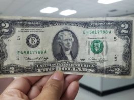 La peculiar historia del billete de dos dólares y la suerte que da a quién lo posea