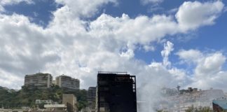 Tras incendio del edificio Riverside, vecinos de Bello Monte organizan punto para recolección de donativos