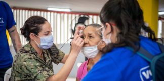 Buque hospital USNS Comfort inició atención médica en Cartagena